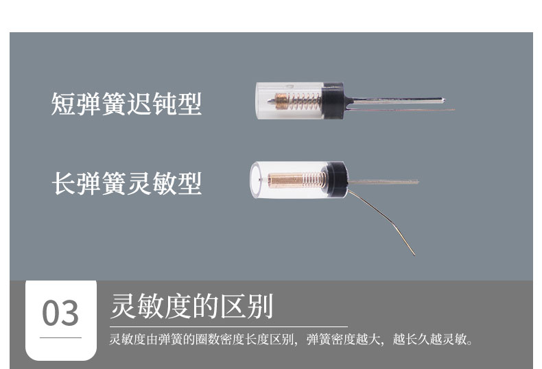 如何區(qū)分遲鈍型和靈敏型的震動(dòng)開關(guān)